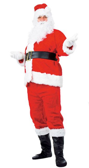 Costume BABBO NATALE EXTRA LUSSO