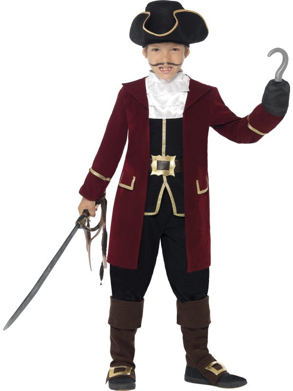 Costume da Capitano dei pirati bambino