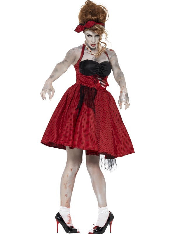 Costume ROCKABILLY ZOMBIE ANNI 50