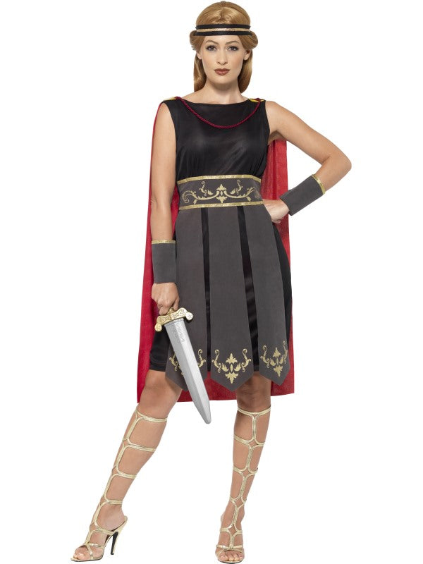 Costume da GLADIATRICE CORAGGIOSA donna