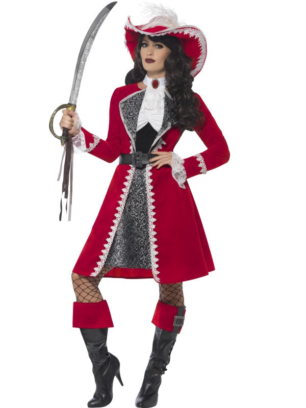 Costume CAPITANO del VASCELLO lusso donna