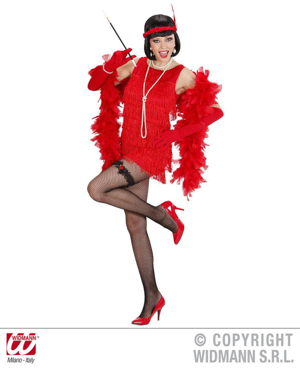 Costume CHARLESTON lusso rosso XL