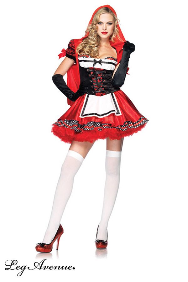 Costume Cappuccetto Rosso DIVINE MISS RED