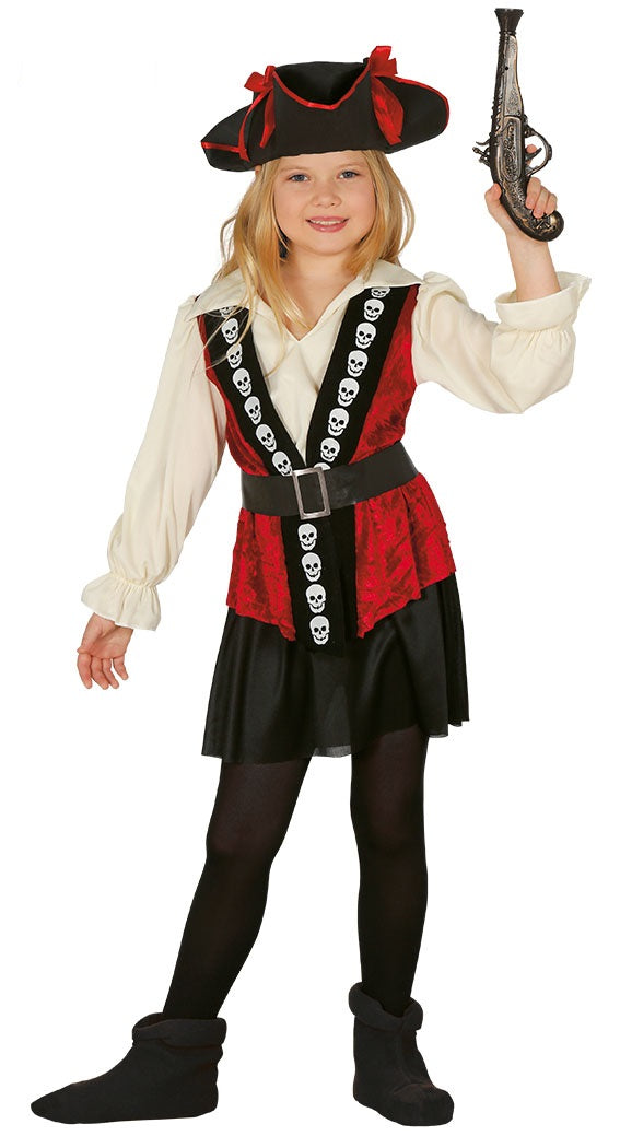 Costume PIRATESSA COMBATTIVA bambina