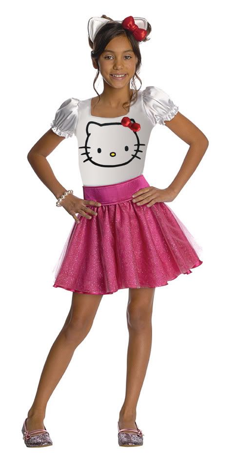 Costume HELLO KITTY rosa