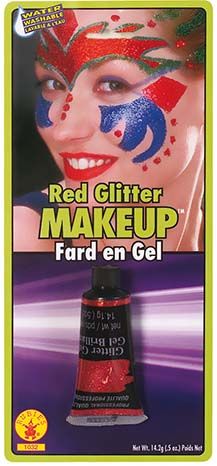 Trucco gel glitter rosso