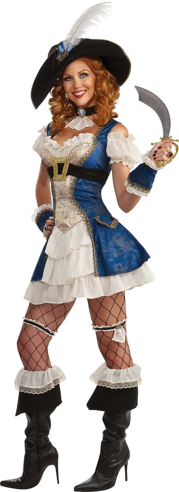 Costume piratessa BONNY BLEU