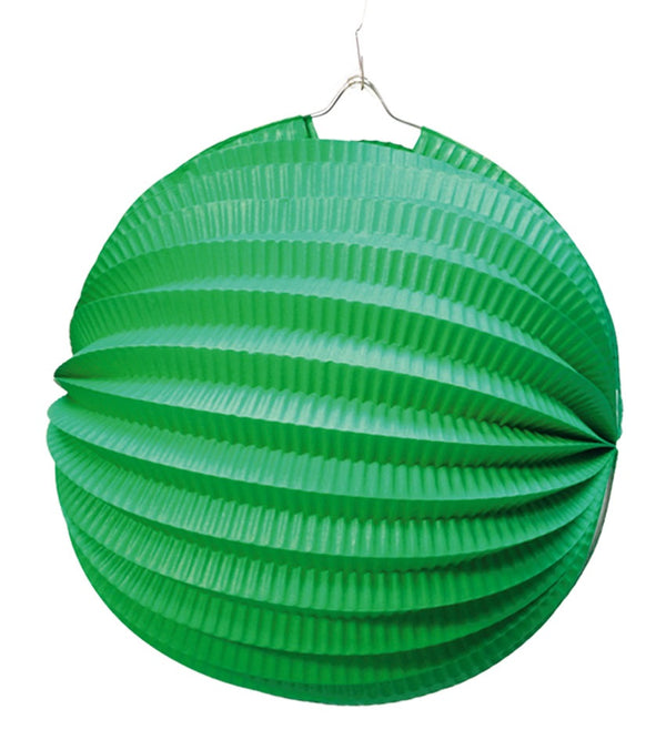 Globo carta verde cm 26