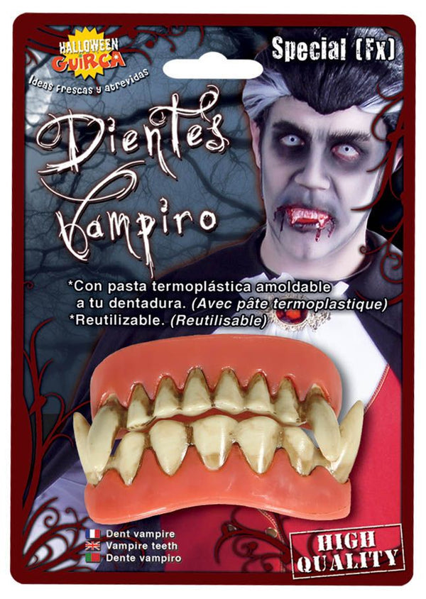 Denti termoplastici da VAMPIRO cattivo