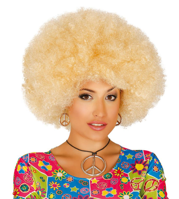 Parrucca AFRO BIONDA EXTRA