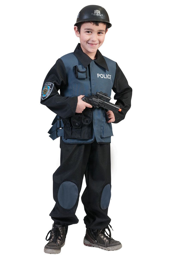 Costume POLIZIOTTO FORZE SPECIALI bambino