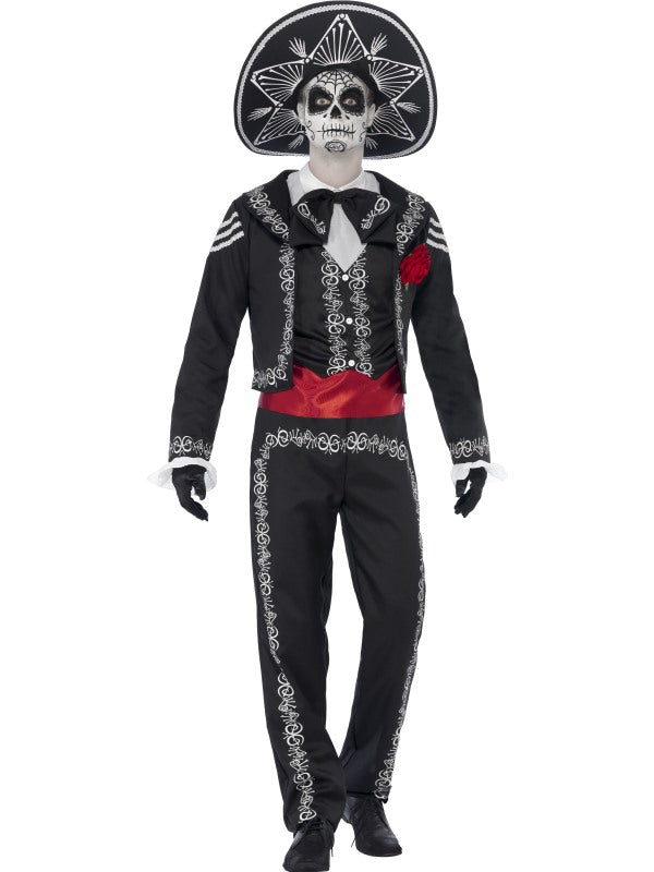 Costume DAY OF THE DEAD SENOR BONES