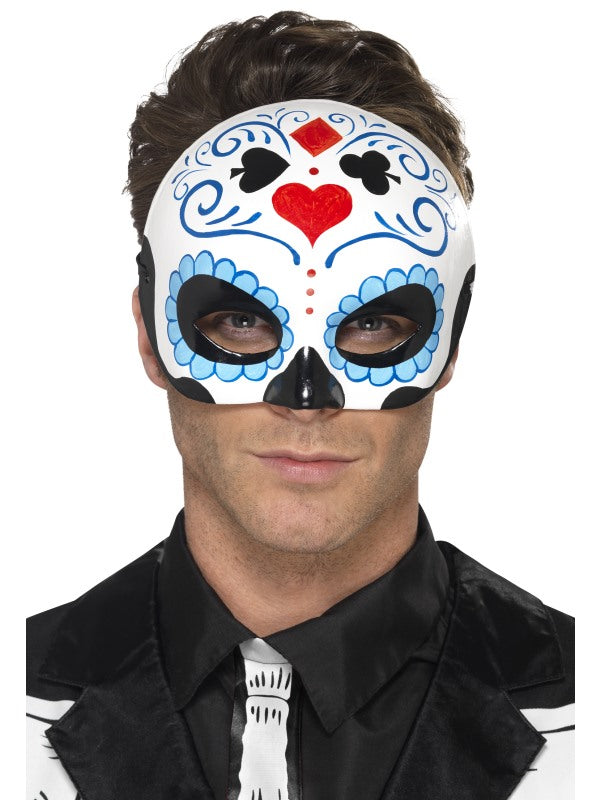 Mezza maschera DAY OF THE DEAD