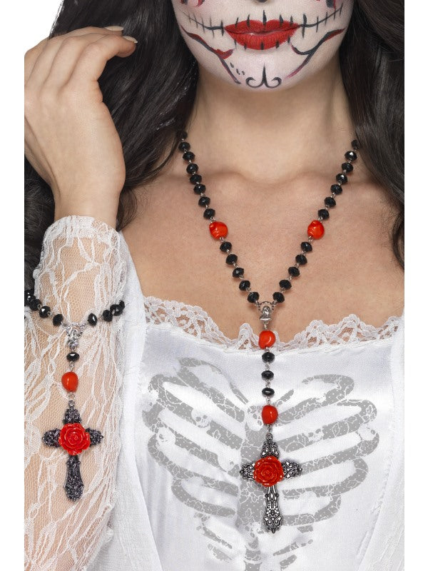 Set collana e braccialetto DAY OF THE DEAD