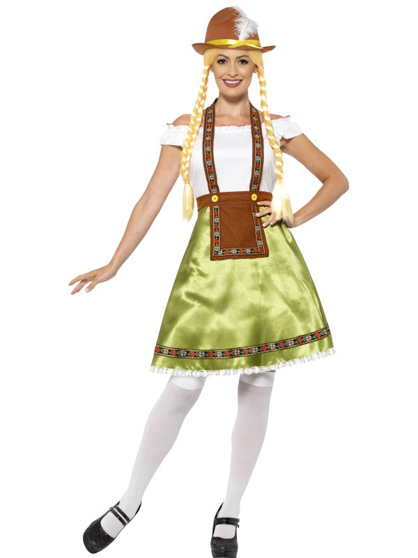 Costume Basic RAGAZZA BAVARESE verde