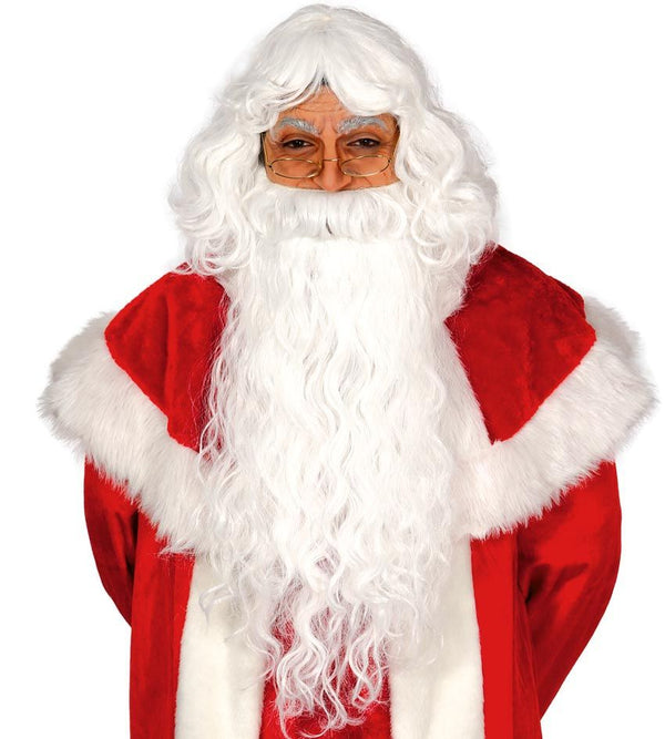 Parrucca BABBO NATALE con barba extra