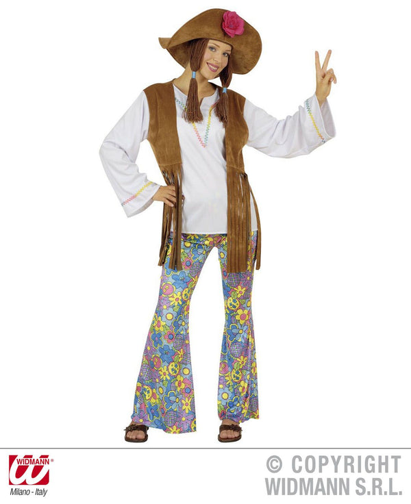 Costume DONNA HIPPIE WOODSTOCK