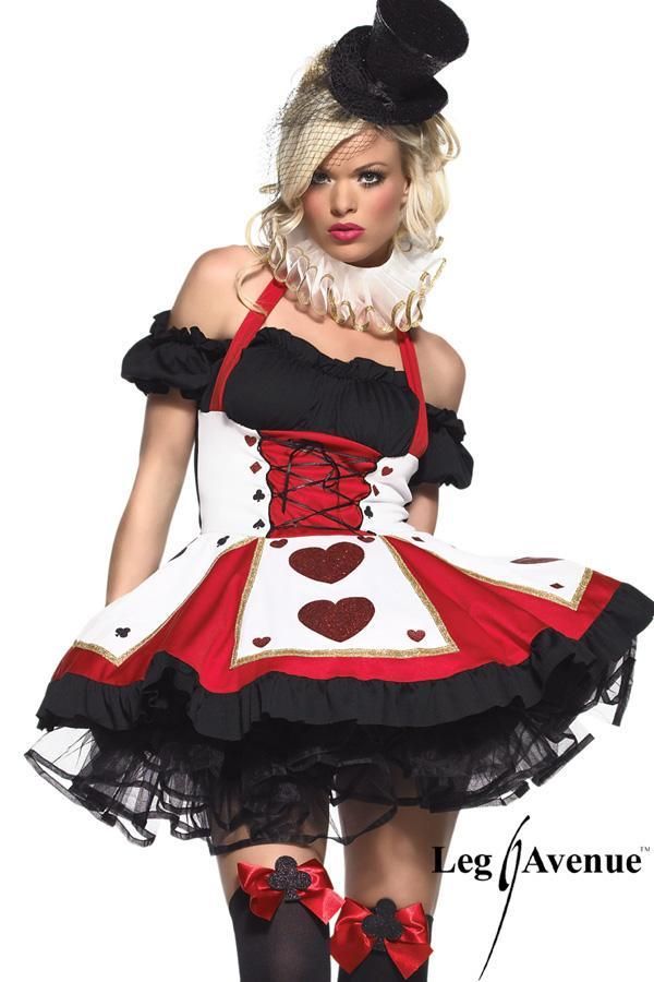 Costume regina di cuori PRETTY PLAYING CARD