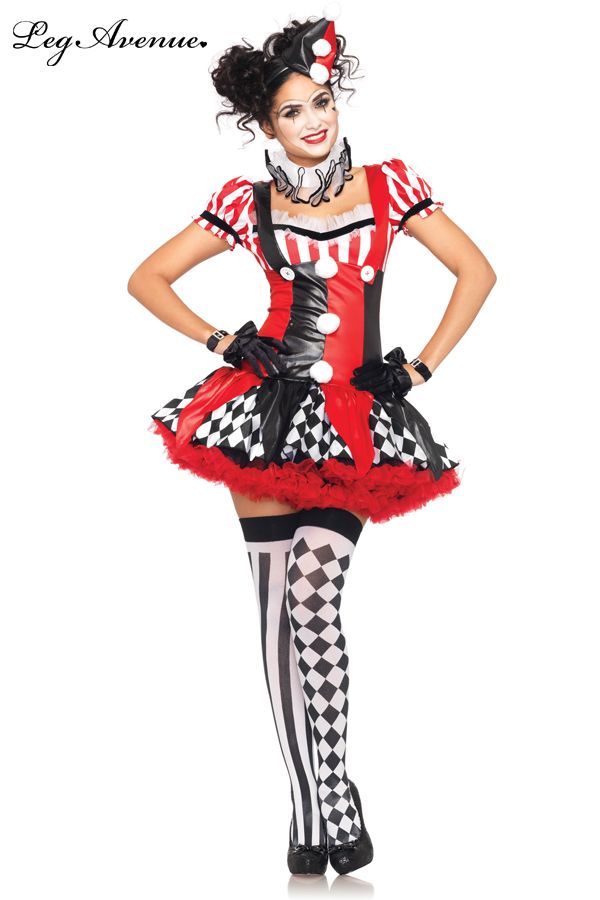 Costume HARLEQUIN CLOWN