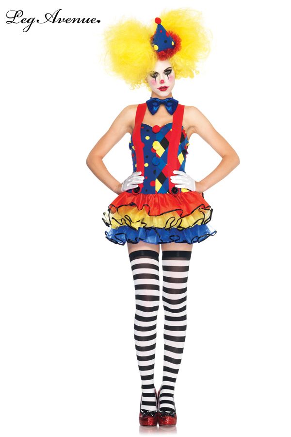 Costume da Clown GIGGLES THE CLOWN