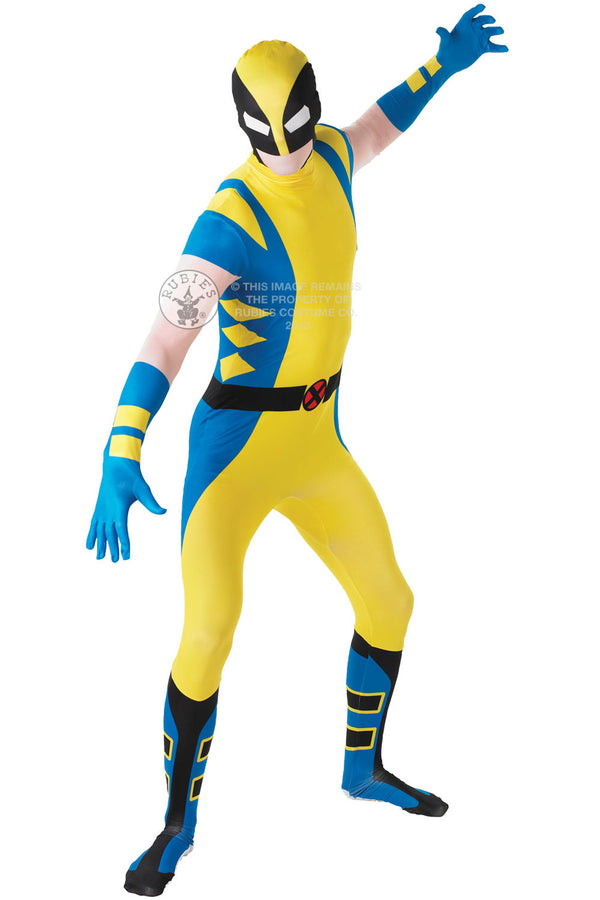 Costume WOLVERINE tuta 2nd Skin adulto