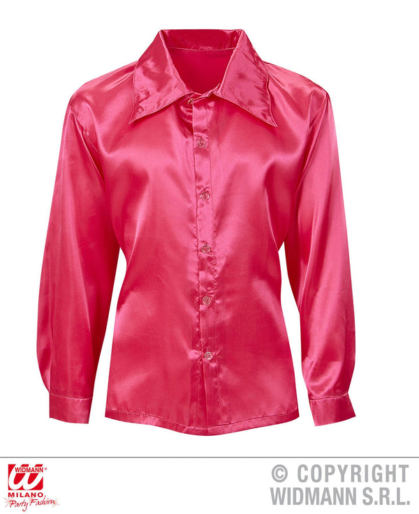 Camicia DISCO ANNI 70 rosa